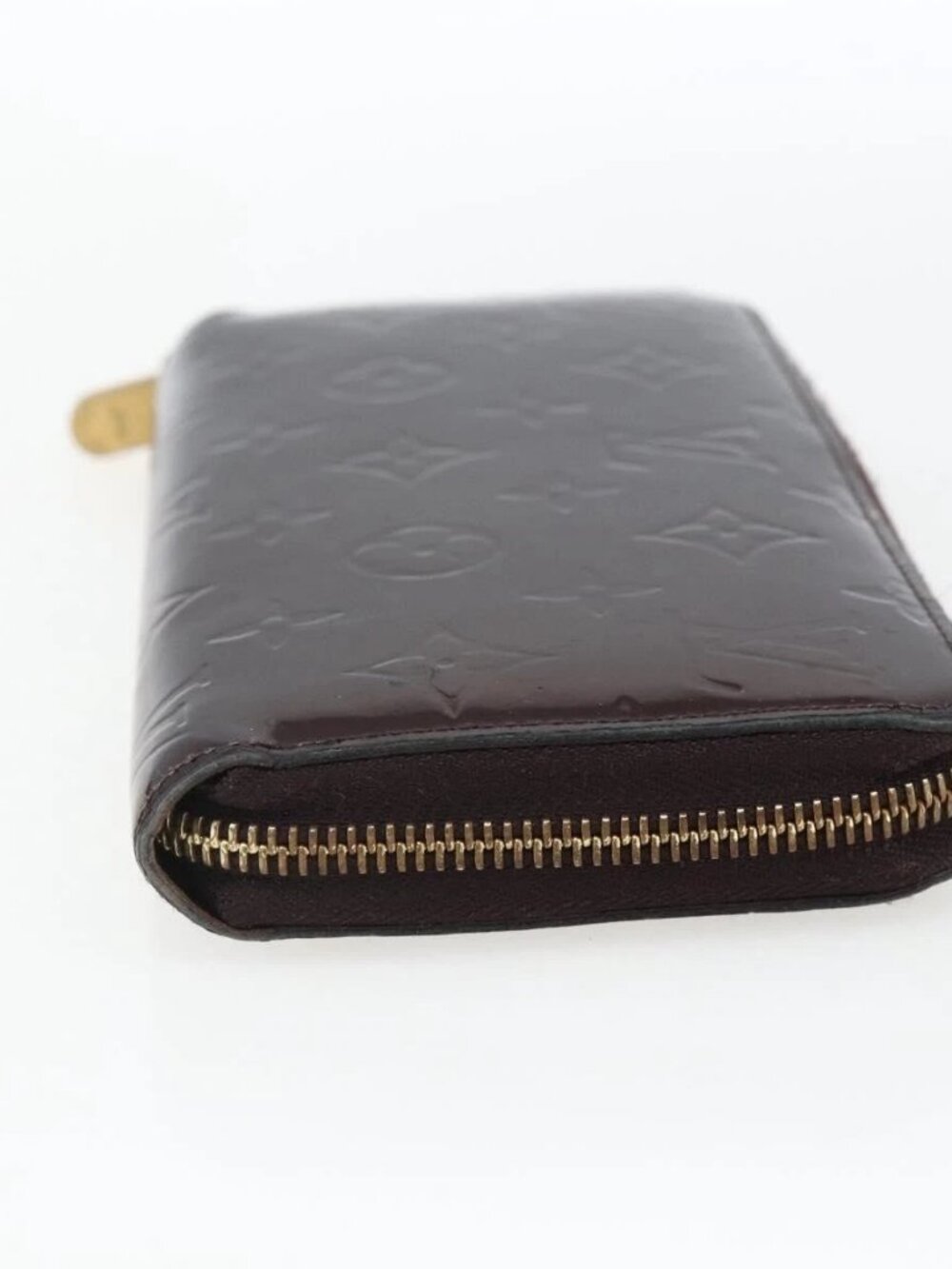 LOUIS VUITTON Monogram Vernis Zippy Long Wallet Amarante M93522 LV Auth 169544 - Picture 5 of 15